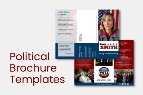 Online Candidate Now Offering Political Brochure Templates