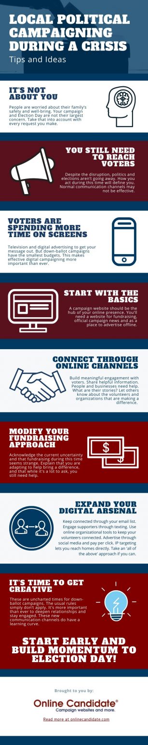 Campaigning-During-Crisis-Infographic | Political Campaign Tips and ...