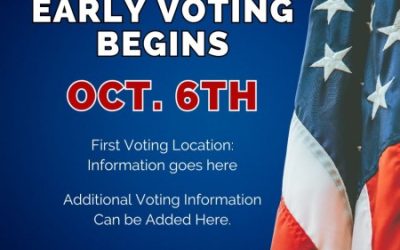 Free ‘Early Voting’ Graphic Template