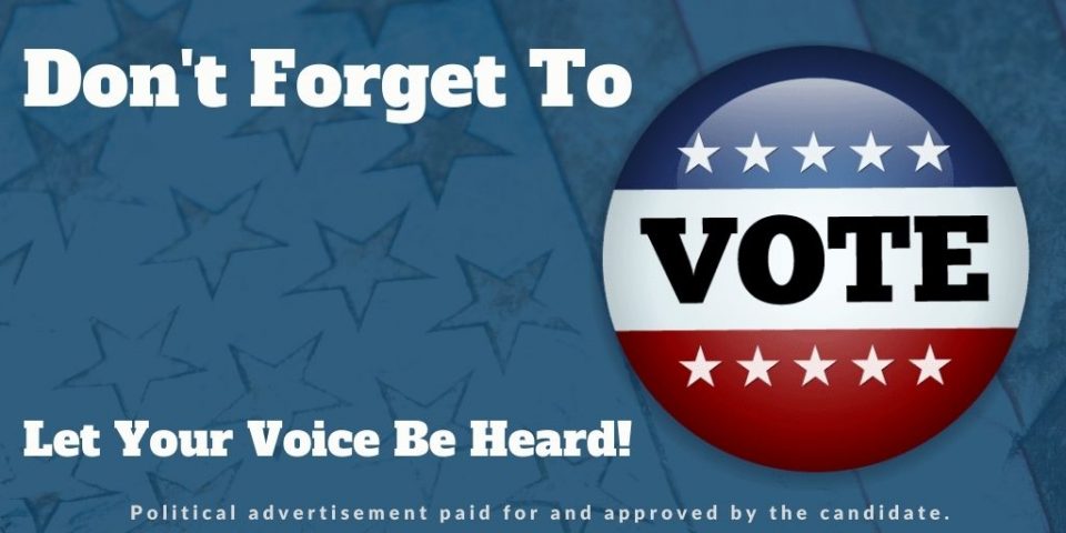 Free 'Don't Forget To Vote' Templates | Online Candidate
