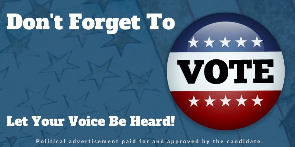 Free ‘Don’t Forget To Vote’ Graphic Templates