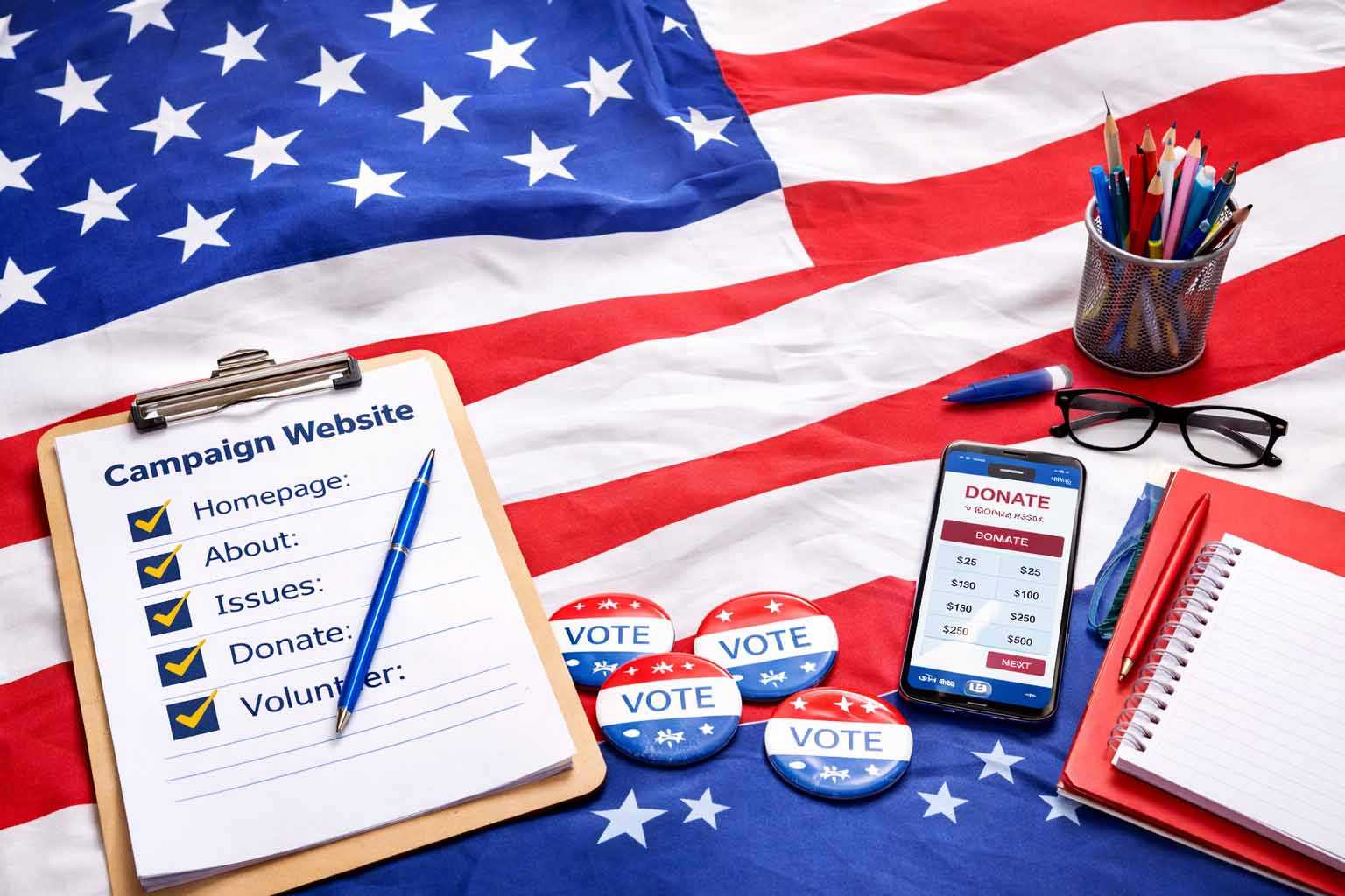 Campaign Website Pages: What Every Candidate Needs to Include