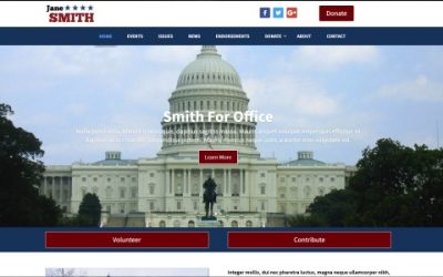 WordPress Political Website Templates