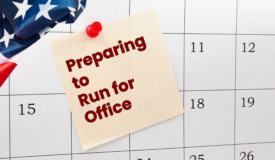 How to Prepare Before Running for Office: A 12-Month Timeline