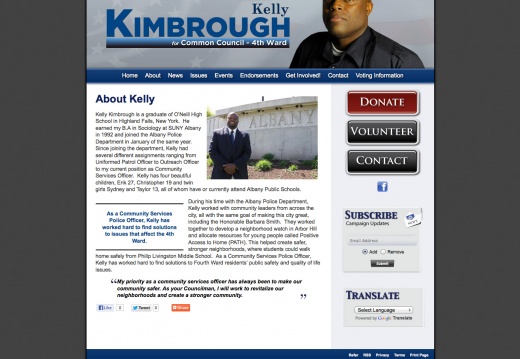 Kelly Kimbrough for Albany Common Council 4th Ward