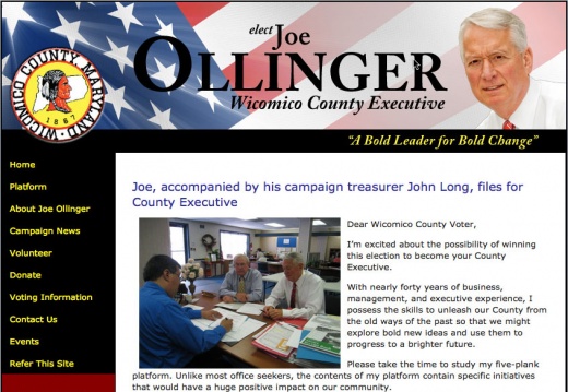 Joe Ollinger - Wicomico County Executive Election