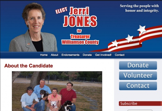 Jerri Jones for Williamson County Treasurer