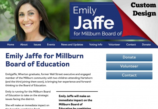 Emily Jaffe for Millburn Board of Education
