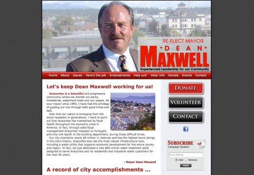 Dean Maxwell for Anacortes Mayor