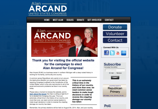 Alan Arcand for Congress