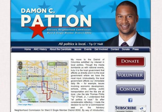 Damon C Patton, Advisory Neighborhood Commissioner