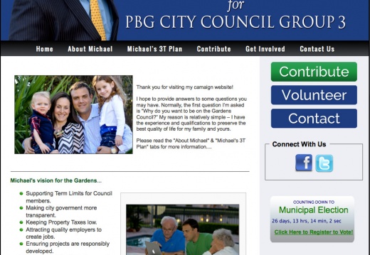 Michael J Peragine for Palm Beach Gardens City Council - Group 3