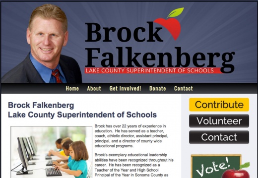 Brock Falkenberg Lake County Superintendent of Schools