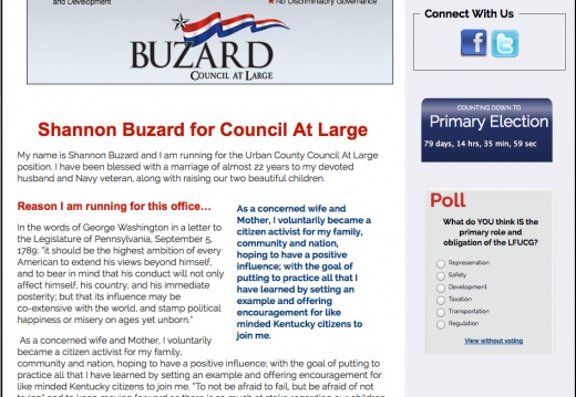 Shannon Buzard for Fayette Urban County Council At Large