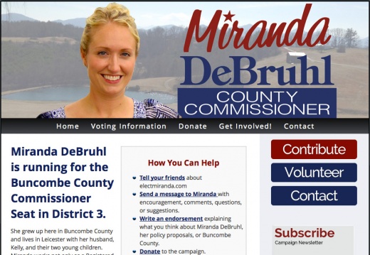 Miranda DeBruhl for Buncombe County Commissioner Seat - District 3
