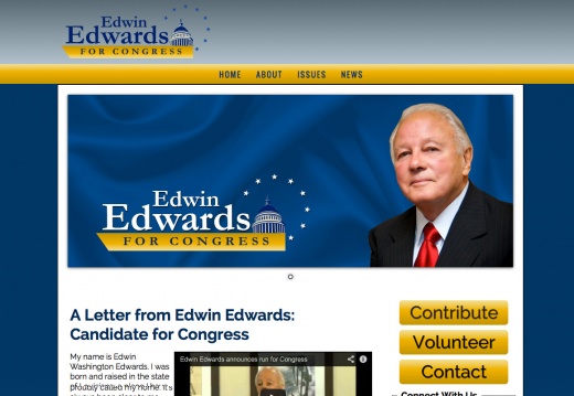 Edwin Edwards for Congress (11467 visits) Edwin Edwards for Congress