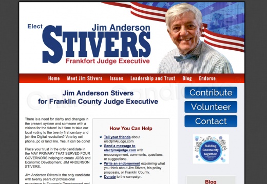 Jim Anderson Stivers for Franklin County Judge Executive