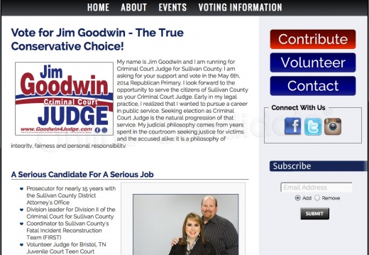 Jim Goodwin, Criminal Court Judge