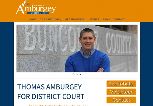 Thomas Amburgey for District Court Judge (18900 visits) Thomas Amburgey for District Court Judge