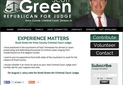 Scott Green for Knox County Criminal Court Judge