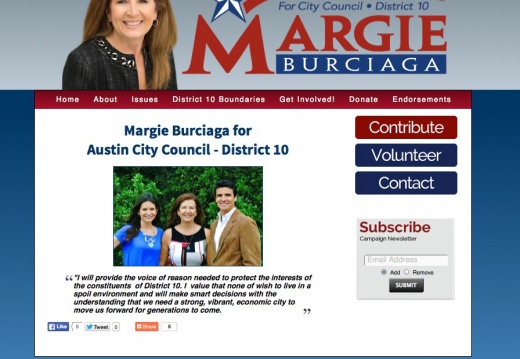Margie Burciaga for Austin City Council - District 10