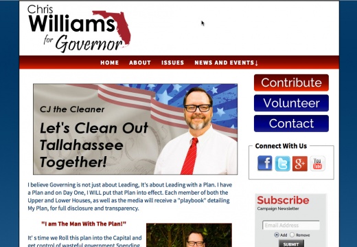 Chris Williams for Governor for Florida