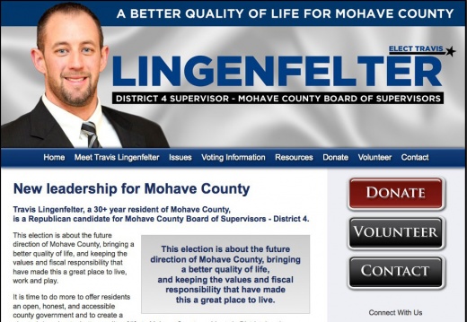 Travis Lingenfelter, for Mohave County Board of Supervisors - District 4