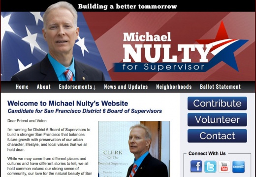 Michael Nulty for San Francisco District 6 Board of Supervisors