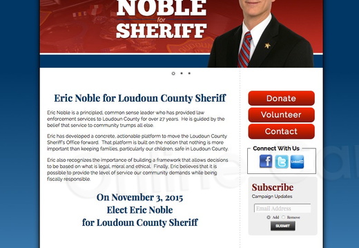 Eric Noble for Sheriff