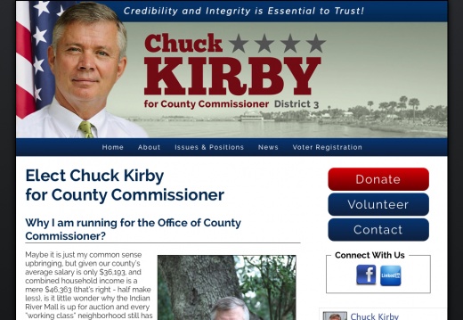 Chuck Kirby for County Commissioner