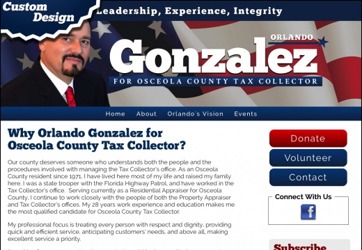 Orlando Gonzalez for Osceola County Tax Collector