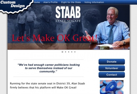 Alan Staab for State Senate (13645 visits) Alan Staab for State Senate