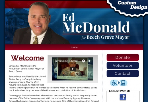Ed McDonald for Beech Grove Mayor
