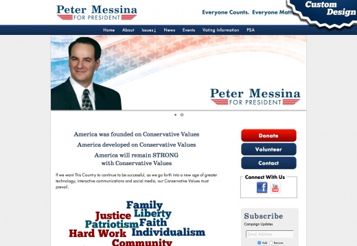 Peter Messina For President in 2016