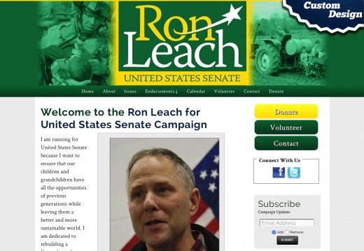 Ron Leach for United States Senate Campaign
