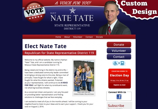 Nate Tate for State Representative District 119