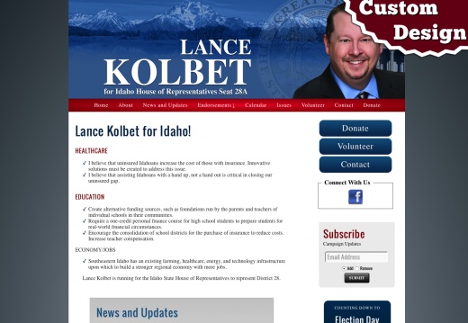 Lance Kobert for Idaho State House of Representatives