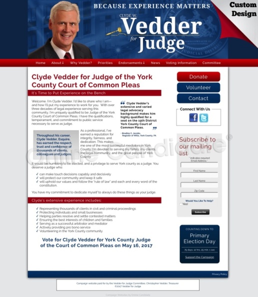 Clyde Vedder for Judge of the York County Court of Common Pleas.jpg