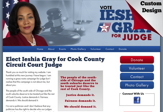Ieshia Gray for Cook County Circuit Court Judge
