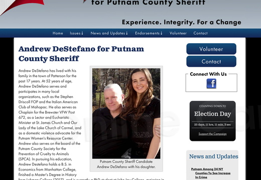 Andrew DeStefano for Putnam County Sheriff