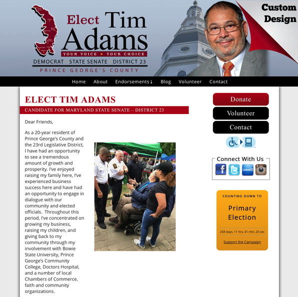 ELECT TIM ADAMS CANDIDATE FOR MARYLAND STATE SENATE – DISTRICT 23 - ELECT TIM ADAMS CANDIDATE FOR MARYLAND STATE SENATE – DISTRICT 23.jpg ELECT TIM ADAMS CANDIDATE FOR MARYLAND STATE SENATE – DISTRICT 23.jpg