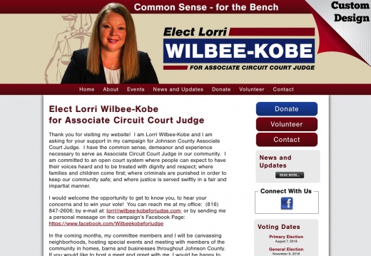 Lorri Wilbee Kobe for Associate Circuit Court Judge