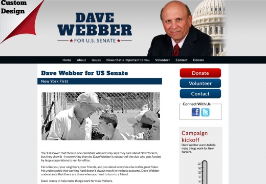 Dave Webber for US Senate