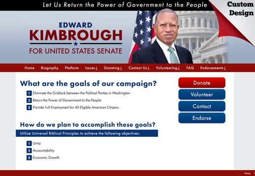 United States Senate Websites