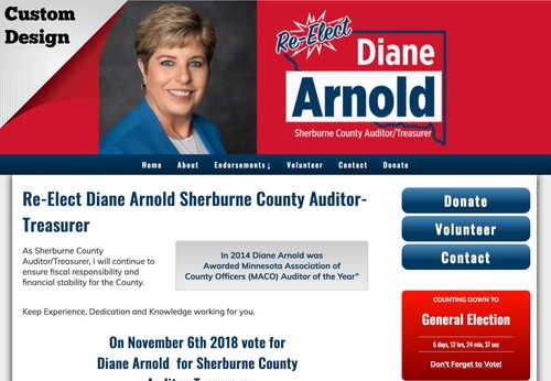 Re-Elect Diane Arnold Sherburne County Auditor-Treasurer