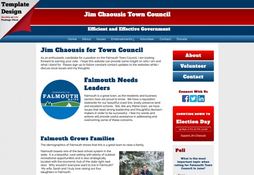 Jim Chaousis Town Council