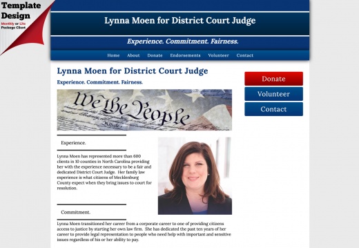 Lynna Moen for District Court Judge (1672 visits) Lynna Moen for District Court Judge
