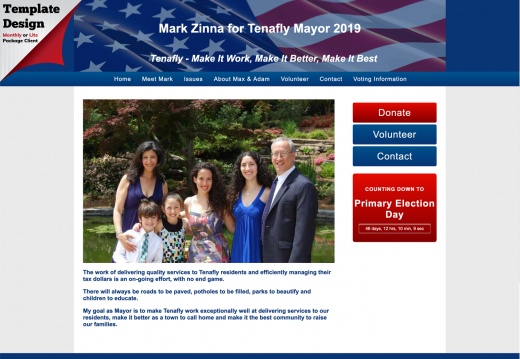 Mark Zinna for Tenafly Mayor
