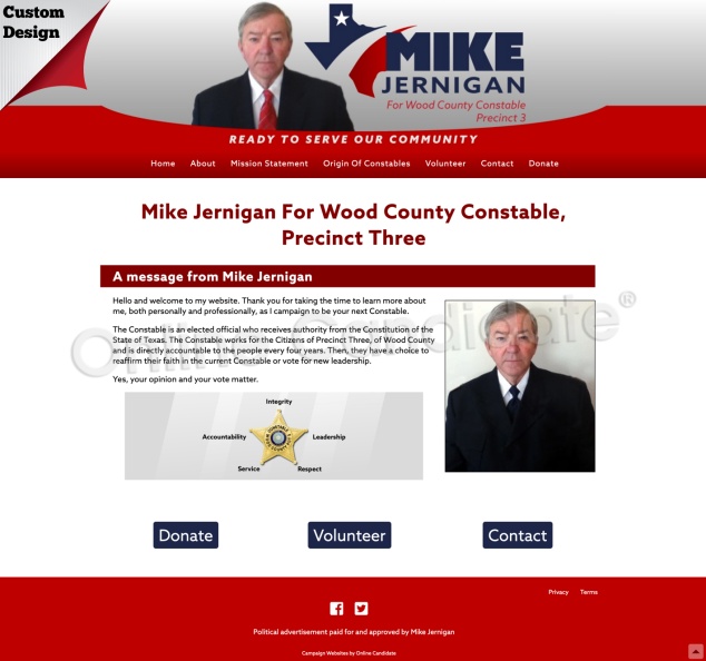 Mike Jernigan For Wood County Constable, Precinct Three.jpg