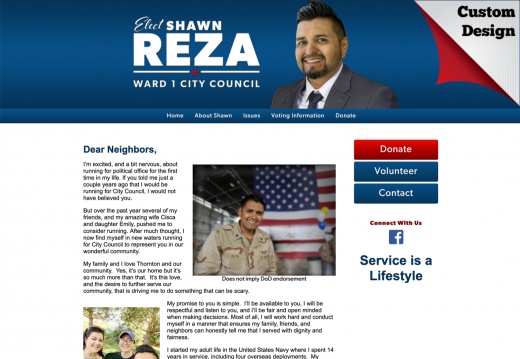 Shawn Reza for City Council
